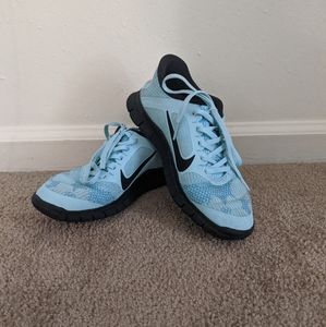 Blue Nike Free 4.0 V3  Athletic Shoes 7
